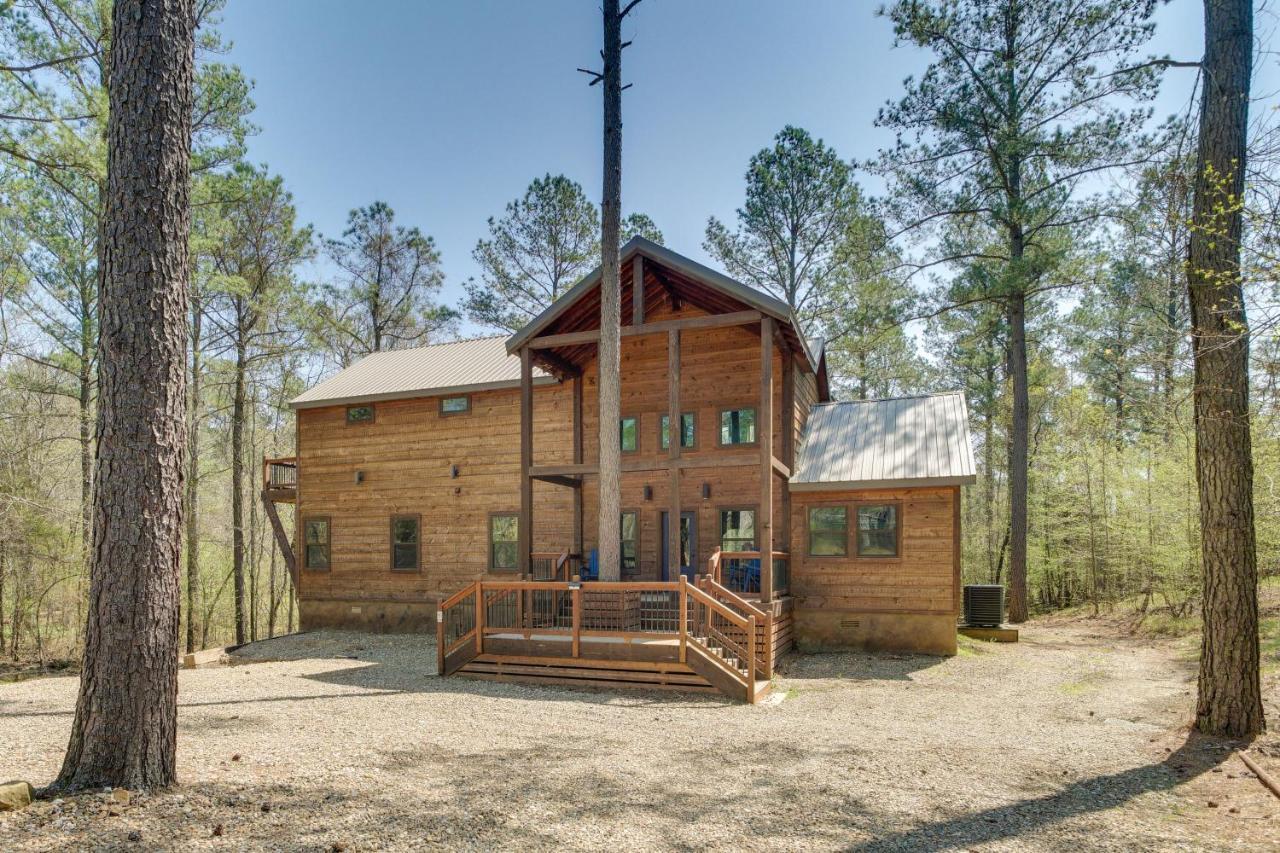 Luxe Broken Bow Cabin Game Room, Fire Pit And Deck! Exterior foto